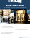 Fiesta Stacking Doors