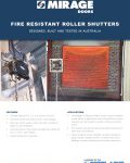 S100 Fire Resistant Roller Shutters