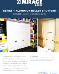S1 Aluminium Roller Shutters
