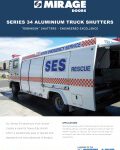 Mirage S34 Truck Shutters