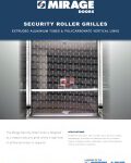 Mirage Security Roller Grille